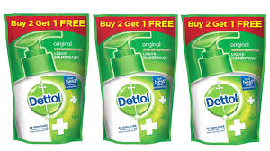 Dettol Liquid Handwash 2+1 Free